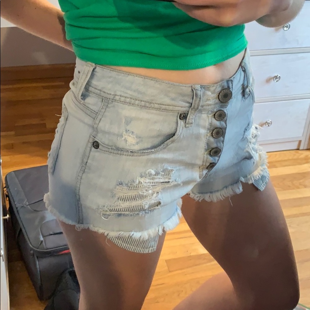 Kendall and Kylie Denim Shorts